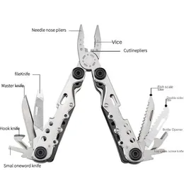 Tang Mini clamp cable stripper Fold wire cutter Multitool multifunction multi tool plier multipurpose outdoor survive repair pocket