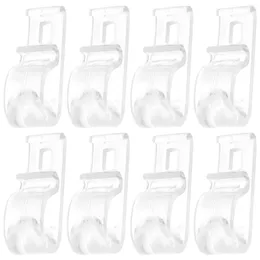 Curtain 8 Pcs Hooks Curtains Blind Clips Roller Shades Clip Shade Pulls Drapery Window Hook