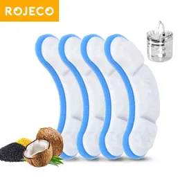 Leveranser Rojeco Cat Fountain Filter Replacement Kolfilter för katt som dricker Fountain Pet Water Dispenser Aktiverade kolfilter