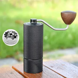 Mills 420stainless steel 38mm Burrs 6 core manual coffee grinder portable coffee mill