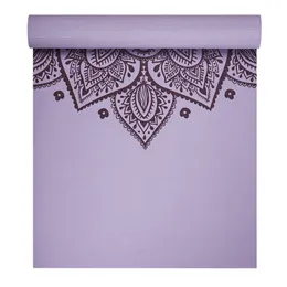 Lilac Sundial PVC Tryckt yogamatta, 5 mm tjocklek