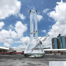 Smoking Pipes All Size 7Mm 9Mm Glass Water Bong Big Dab Oil Rig Bubbler Tall Thick Beaker Super Heavy Pipe With Elephant Joint Drop Dhd3A