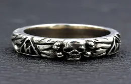 خاتم Solitaire S925 Sterling Silver Punk Rings يدويًا جعل الأزياء الزخارف الحلي المجوهرات النقية Argentum للرجال والنساء 2215550697