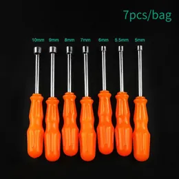 Schroevendraaier Elecall 7pcs/Torba Mini Altı Bit Bitek Tutma Soketi Somun Somunu Diken Matkap Bit Adapteri Bitki 510mm