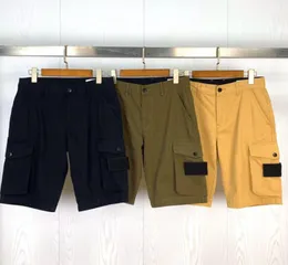 Wysokiej jakości spodnie cargo dla męskich designerskich szortów letnie męskie spodnie dresowe z literami odznaka sportowe spodnie 3 kolory opcjonalnie