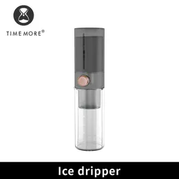 Ferramentas Timemore Ice Dripper Set Transparente 400ml Portátil Café Pote Copo de Vidro com Filtro