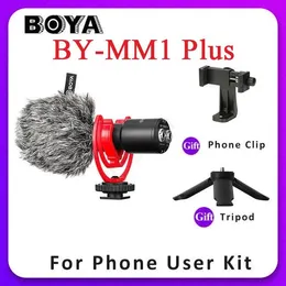 Mikrofonlar Boya Bymm1 Plus / Bym1 / Bymm1 Kablosuz Mikrofon Süper Kardaid Kondenser STUTGUN STUDIO VİDEO MIC SMART ARAÇ İÇİN DSLR