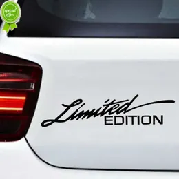 New New LIMITED EDITION Car Laser Stickers Creative English Letter Vinyl Decals Fashion Auto Body Glass Reflective Sticker Decor