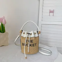 Дизайнерская сумка горячая солома Marc Tote Bag Totes Женщины мешки с поперечим модельеры дизайнеры сумочки кошелек всех матч классическая буква