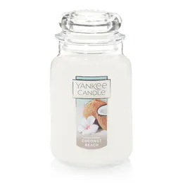 Yankee Candle Original Large Jar Scented Candle, Coconut Beach