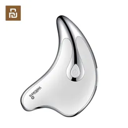 Massager YouPin Wellskins Micro Current Intelligent Lifting Scraping Massage Instrument Draw Face Contour Curve Massage Tools BJ808