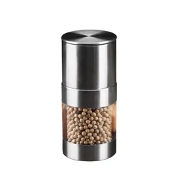 Mills Salt Manual Shakers One-Handed Pepper Stainless Steel Spice Sauce Grinders 2024