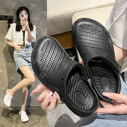 Sandals beach side slippers platform new nurse baotou hole shoes summer non slip ladies beach sandals HA071-3