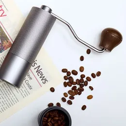 Manual Coffee Grinders Manual Coffee Grinder 7 Star Core Stainless Steel Hand Handmade Coffee Bean Grinders Mill Foamer Kitchen Tool Coffee Accessories 230512