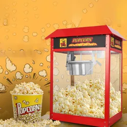 Maker Profesjonalna maszyna do robienia popcornu 8OZ maszyna do popcornu automatyczne elektryczne maszyna do popcornu dla komercyjne wyk
