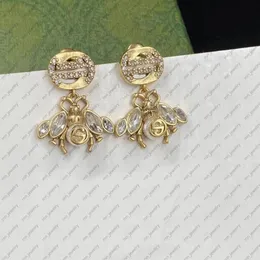 Charm-Ohrringe von Aretes, Mode, Luxusmarke, Designer, klassische Perle, Biene, Persönlichkeit, Internet, Promi-Pop-Ohrring, High-End-Markenschmuck mit Box und Stempel