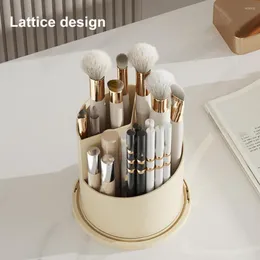 Scatole portaoggetti Fashion Visible Sliding Desktop Cosmetics Stationery Pen Container Holder Strong Makeup Brush Organizer Articoli per la casa