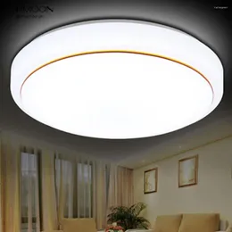 天井照明Vipmoon Modern Chandeliers Home Lighting 24WリビングルームベッドルームプラフォニアラウンドLEDシャンデリアライト