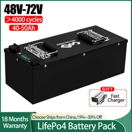 48 V 40AH 50AH LifePo4 Pack Bateria Grand A Grand Celhum Iron Fosforan BULIT-in BMS BASTHATEM BAKUTERY DO SŁUNKOWANIA