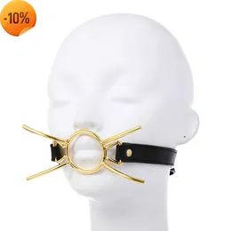 Massage Spider X Style O-Ring Mundknebel Sexspielzeug mit verstellbarem Fesselgurt für Frauen Fetisch Rollenspiel Bdsm Bondage Orale Fixierung