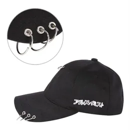 2020 GD Same style with A Ring Cap Clip Ring Embroidery Cotton Unisex Snapback Hip Hop Hat Baseball Baseball Cap230y