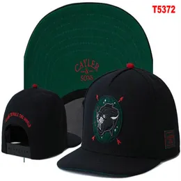 Cayler Sons Snapback Caps Я прихожу, чтобы управлять мировыми шляпами, регулируемые шляпы Cayler Sons Snons Snapbacks бренд Cacquette Gorras Hat для мужчин 262U