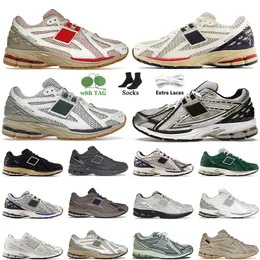 Ny 1906 R 1906R Män Running Shoes 1906s Sneakers Sea Salt Marblehead White Red Silver Metallic Blue Runner The Downtown Run Mens Women Trainers Sport Sneaker