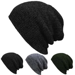 2021 Fashion Design unisex baby stickad baggy beanie vinter höst hatt utomhus skidsport slouchy chic stickad cap291y