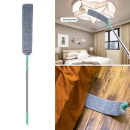 Dusters Mop Long Handle Furniture Couch Dust Brush Detachable Under Appliances Home Cleaning Tool Stove Fridge Washable Flexible 230512