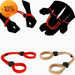 Massage Fetish Bondage Cotton Rope of Adjustable Adult Bdsm Binding Sex Toys Slave Role-playing Wrist Restraints Rope for Couples Flirt