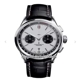 Nowy premier B01 stalowa obudowa AB0118221G1P1 VK kwarc chronograf męski zegarek stopwatch białe pokrętło zegarki zegarki hello gatce 6242L