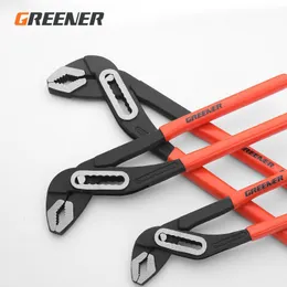 Tang Greener 8"10"12"Fast Water Pump Pliers Plumber Plumbing Combination Tools Universal Wrench Adjustable Water Pipe Pliers