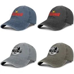 Wawa Unisex Denim Baseball Cap Cool Fashion персонализированная Classic Hats Logo1912