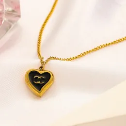 18-karatowy luksusowy designerski naszyjnik dla kobiet w zawieszce w kształcie serca