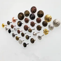 Nails 50-100pcs Thick decorative upholstery nails for Jewelry box Gift Case sofa nail round head pin Furniture Pushpin Hardware 230512