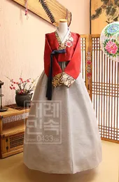 Ethnic Clothing Hanbok South Korea Imported Fabrics Custom Korean Costumes Brides Mothers Large-scale Event