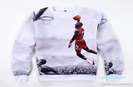 Men039s Sports Hoodies Michael Basketball Superstar 3D Printing Hoodies Fashion Casual Round Collar Sweatshirt Long Sleeve Tees2098884