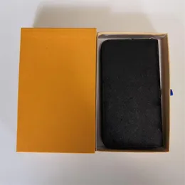 Zippy Wallet عمودي الطريقة الأكثر أناقة لحمل بطاقات المال والعملات المعدنية المصممة الشهيرة Men Leather Purse حامل بطاقة Lon249H