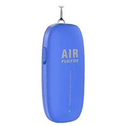 Purifiers 150 Million Negative Ion Air Purifier Personal Wearable Mini Portable Ionizer 1000MAh Battery Car Air Freshener