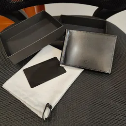 디자이너 카드 소지자 남성 가방 럭셔리 지갑 최고의 가죽 접이식 포트폴리오 유럽 및 미국 스타일 여성 코인 지갑 상자
