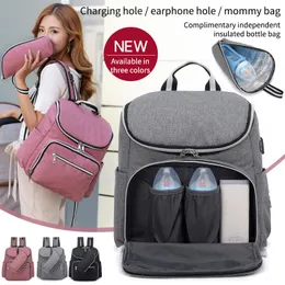 Diaper Bags UmaUbaby Mommy Bag Baby Large Capacity Korean Style Fashion Multi-pocket With Charge Headphone Jack Mummy