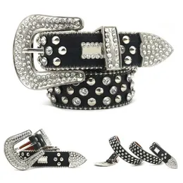 Gürtel Designer Gürtel Damen Strass Gürtelschnalle Leder zum Verkauf Ceinture Homme Strass Schnalle Frau Berühmte Marke