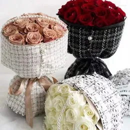 Prezent Creative Flower Buquet Fircing tkanin na kwiaciarnię ślubną przyjęcie urodzinowe pakowanie dekoracji