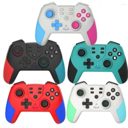 Controladores de jogo sem fio Bluetooth gamepad Switch Pro Joystick com vibração 6 eixos estouraram alta qualidade