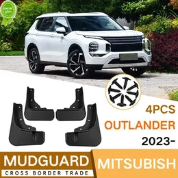 Mitsubishi Outlander 2022 2023 Splash Guards Mud Flap Mudguards Fender Exterior Accessories装飾タイヤの新機能