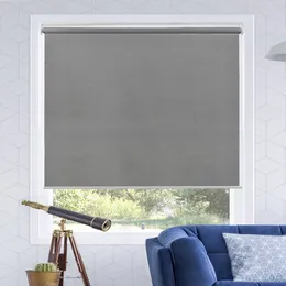 CHICOLOGY Snap-N -Glide Cordless Roller Shade, Urban Grey Light Filtering 48 W X 72 H