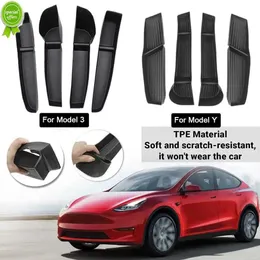 Auto Für Tesla Modell 3/Y 2016-2022 Tür Seite Lagerung Box Vorderseite Rückseite Tür Griff Armlehne fach Organizer Für Modell 3/Y Zubehör