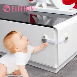 Baby Locks es EUDEMON 6pcs Cabinet Refrigerator Drawers Wardrobe Todder Kids Safety Plastic ABS PE Toilet 230515