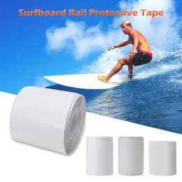 Kayak Accessories 83'' 75'' White SUP Board Protection Tape Surfboard Rail Protective Film Surf Leash Paddle protection edge 230515