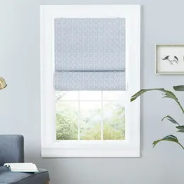 독점 ESME Total Blackout Roman Shade, 23 x64, Slate Blue